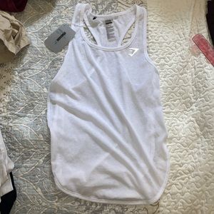 Gymshark Breeze Vest - White/Medium